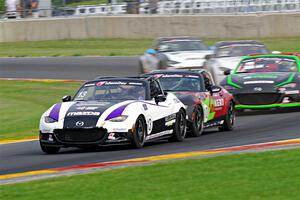 Robert Noaker's and Thomas Annunziata's Mazda MX-5 Cups
