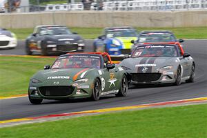 Alex Bachoura's and James Hayosh's Mazda MX-5 Cups