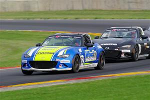 Woody Heimann's and Andrew Wilson's Mazda MX-5 Cups