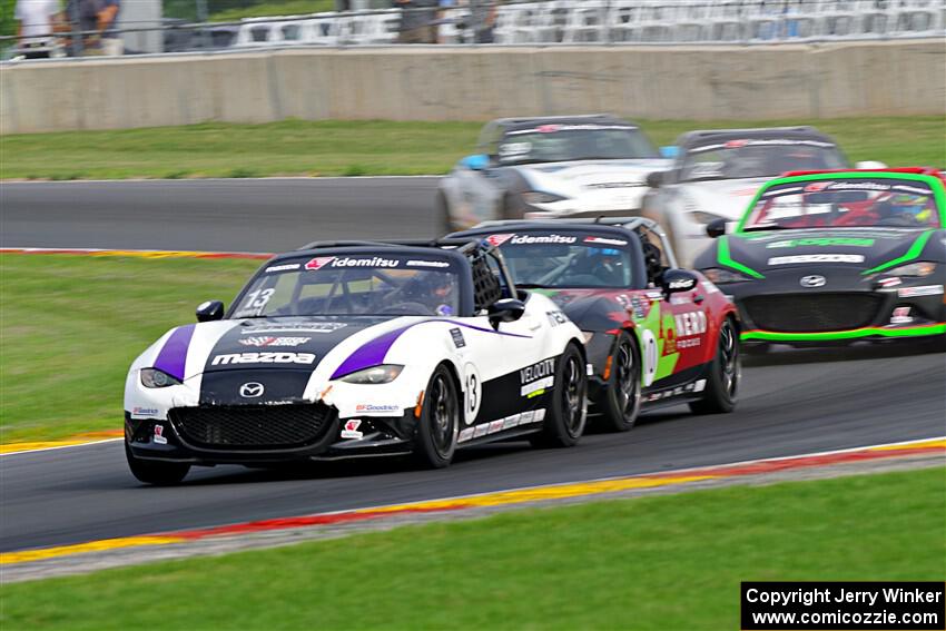 Robert Noaker's and Thomas Annunziata's Mazda MX-5 Cups