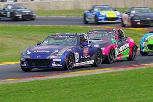 Aaron Jeansonne's and Selin Rollan's Mazda MX-5 Cups