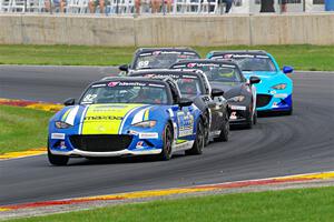 Woody Heimann's and Andrew Wilson's Mazda MX-5 Cups