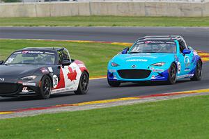 Peter Atwater's and John Hansen's Mazda MX-5 Cups