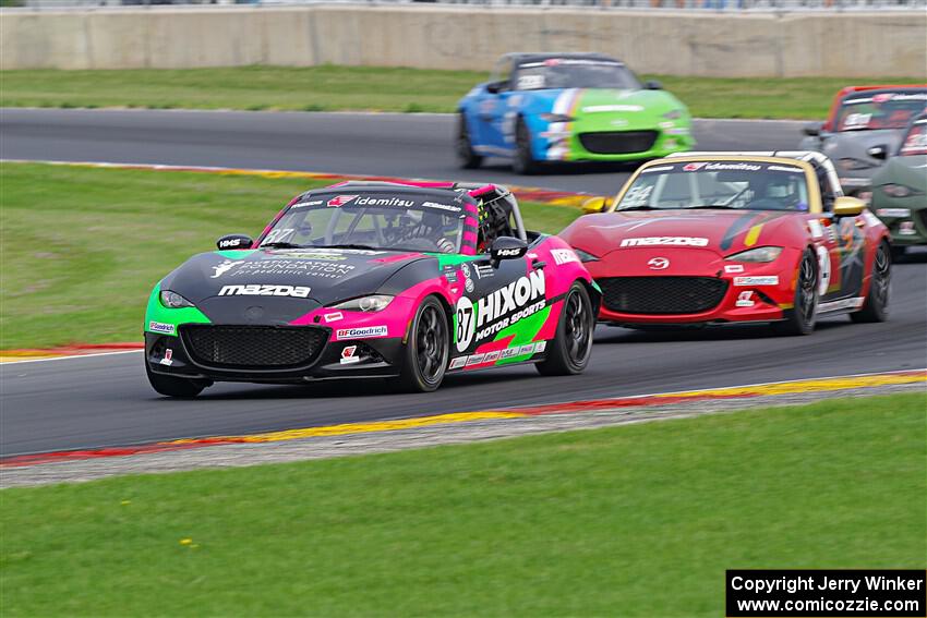Selin Rollan's and Heather Hadley's Mazda MX-5 Cups