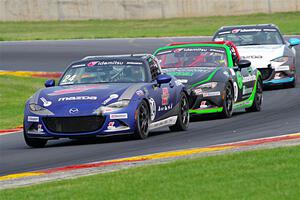 Aaron Jeansonne's and Maximilian Opalski's Mazda MX-5 Cups