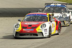 Parker Thompson's and Trenton Estep's Porsche GT3 Cups