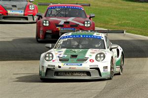 Kay van Berlo's and Leh Keen's Porsche GT3 Cups