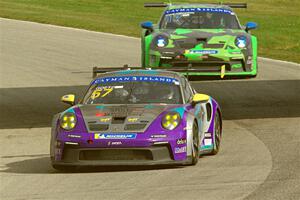 John Goetz's and Curt Swearingin's Porsche GT3 Cups