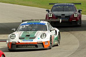 Riley Dickinson's and Michael McCann's Porsche GT3 Cups
