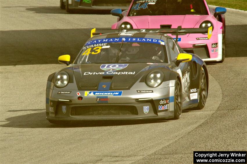 Mark Kvamme's and Moisey Uretsky's Porsche GT3 Cups