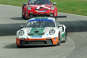 Riley Dickinson's and Leh Keen's Porsche GT3 Cups