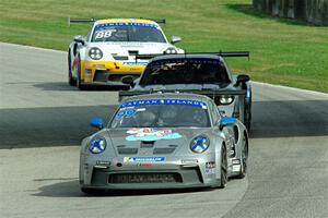 Alan Metni's, Sean Varwig's and Hutton McKenna's Porsche GT3 Cups