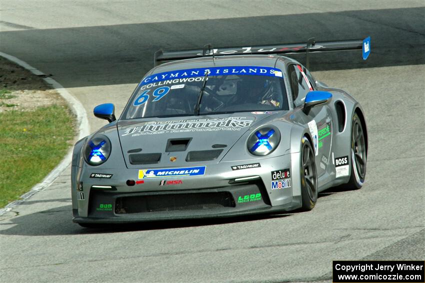 Thomas Collingwood's Porsche GT3 Cup