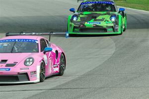 Moisey Uretsky's and Curt Swearingin's Porsche GT3 Cups