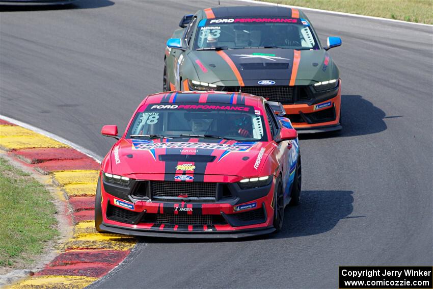Marcos Vento's and Alex Bachoura's Ford Mustang Dark Horse Rs