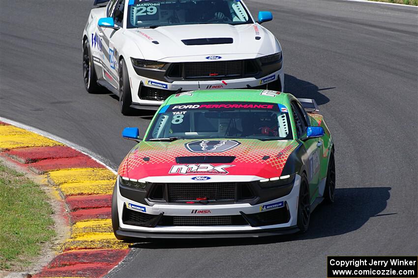 Tom Tait's and Mitch Marvosh's Ford Mustang Dark Horse Rs