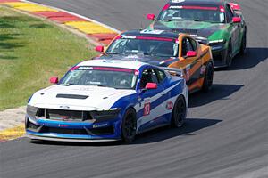 Robert Noaker's, Tyler Maxson's and Maximilian Opalski's Ford Mustang Dark Horse Rs