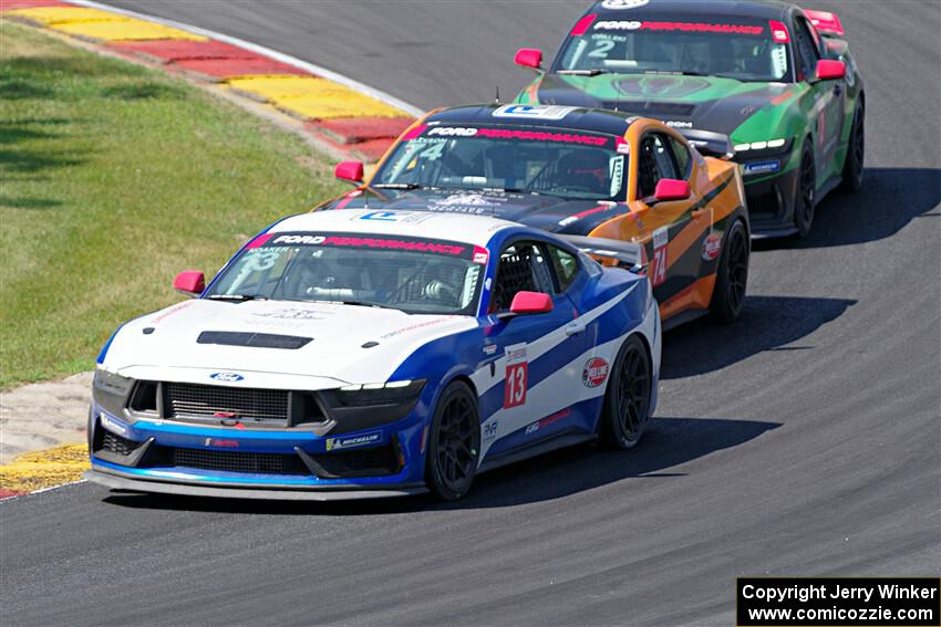 Robert Noaker's, Tyler Maxson's and Maximilian Opalski's Ford Mustang Dark Horse Rs