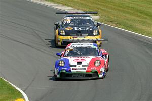 Jimmy Llibre's and Ryan Yardley's Porsche GT3 Cups