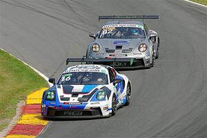 Pedro Torres' and Madeline Stewart's Porsche GT3 Cups