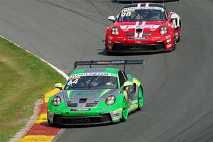 Dan Clarke's and Alex Sedgwick's Porsche GT3 Cups