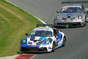 Pedro Torres' and Madeline Stewart's Porsche GT3 Cups