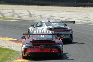 Madeline Stewart's and Michael McCann's Porsche GT3 Cups