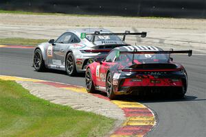 Madeline Stewart's and Michael McCann's Porsche GT3 Cups