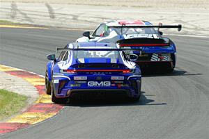 Pedro Torres' and Yves Baltas' Porsche GT3 Cups