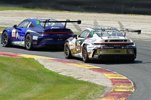 Colin Kaminsky's and Zachary Vanier's Porsche GT3 Cups