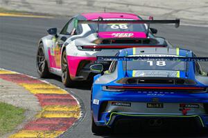 Chris Bellomo's and Richard Edge's Porsche GT3 Cups