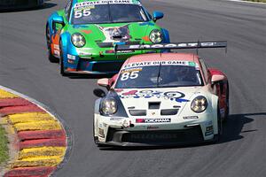 Jake Pedersen's and Matt Halcome's Porsche GT3 Cups