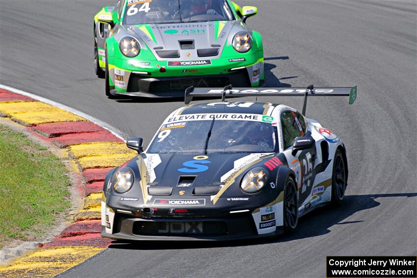Zachary Vanier's and Dan Clarke's Porsche GT3 Cups