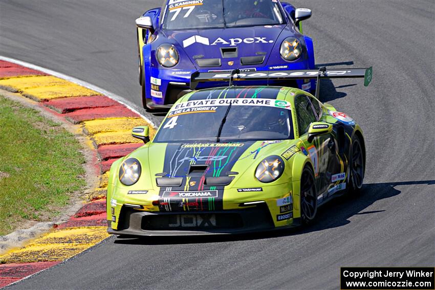 Elias De La Torre IV's and Colin Kaminsky's Porsche GT3 Cup