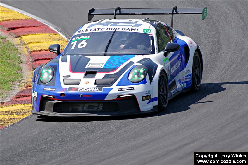 Pedro Torres' Porsche GT3 Cup
