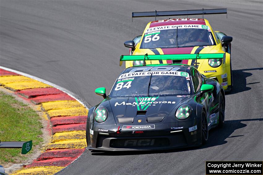 Marco Cirone's and Jeff Mosing's Porsche GT3 Cups