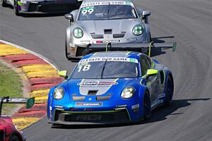 Richard Edge's and Alan Metni's Porsche GT3 Cups