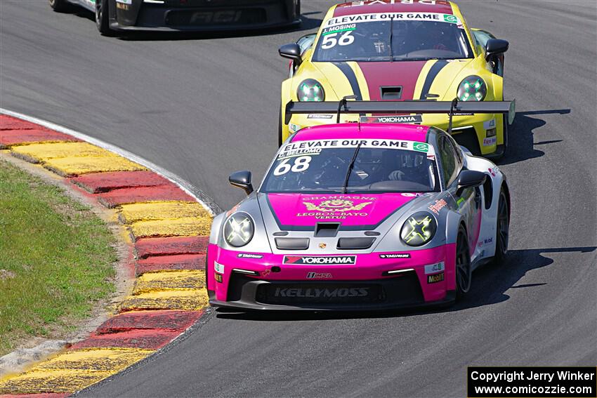 Chris Bellomo's and Jeff Mosing's Porsche GT3 Cups