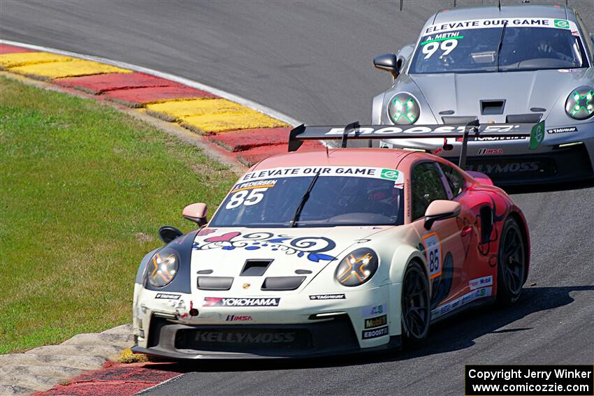 Jake Pedersen's and Alan Metni's Porsche GT3 Cups