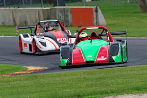 Firouz Haghighi's Radical SR3 RS and Keith Taylor's Radical SR3 RSX
