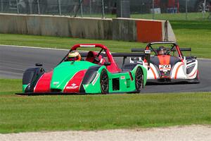 Firouz Haghighi's Radical SR3 RS and Keith Taylor's Radical SR3 RSX