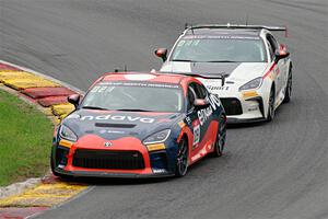 Maddie Aust's and Christian Weir's Toyota GR86s