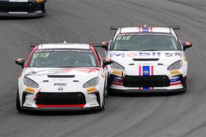Yuki Sano's and Jade Avedisian's Toyota GR86s