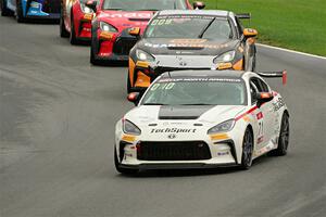 Christian Weir's and Lucas Weisenberg's Toyota GR86s