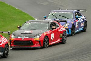 Devin Anderson's and Henry Drury's Toyota GR86s