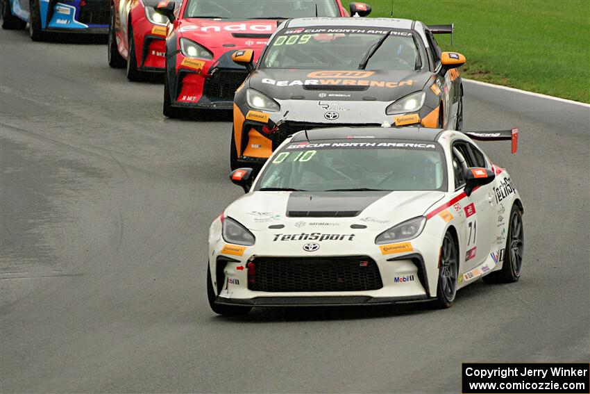 Christian Weir's and Lucas Weisenberg's Toyota GR86s