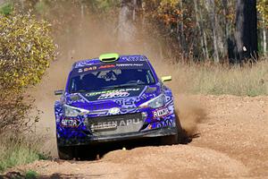 Patrick Gruszka / Florian Barral Hyundai i20 R5 on SS12, Two Mile Creek II.