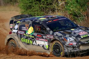 Alastair Scully / Stefan Trajkov Mitsubishi Mirage RS on SS12, Two Mile Creek II.