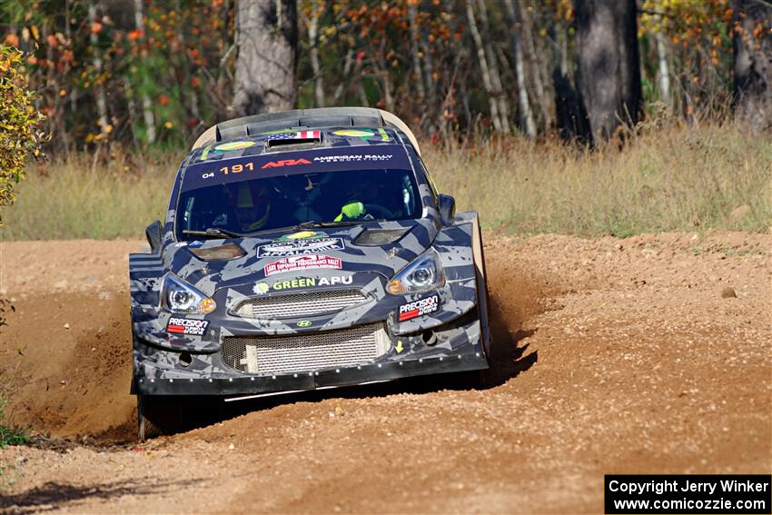 Alastair Scully / Stefan Trajkov Mitsubishi Mirage RS on SS12, Two Mile Creek II.