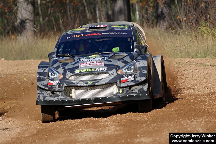 Alastair Scully / Stefan Trajkov Mitsubishi Mirage RS on SS12, Two Mile Creek II.